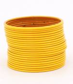 Yellow bangles-and-bracelets