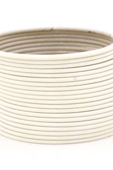 White bangles-and-bracelets