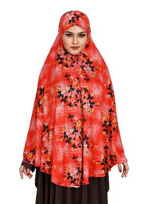 JSDC Casual Wear Printed Spun Lycra Chaderi Hijab Without Sleeves 1