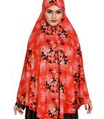 JSDC Casual Wear Printed Spun Lycra Chaderi Hijab Without Sleeves