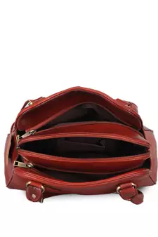 GENWAYNE Brown women   s handbag