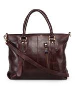 GENWAYNE Brown women   s handbag