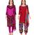 Salwar Studio Women's Pack of 2 Synthetic Printed Unstitched Dress Material Combo