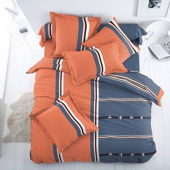 Sethi Fashion 180TC Cotton King Polka Bedsheet  2