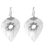 Rain Drop Leafs Earrings-ERMX019
