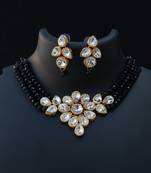 Black diamond necklace-sets