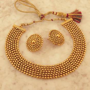 Gold necklace-sets 1
