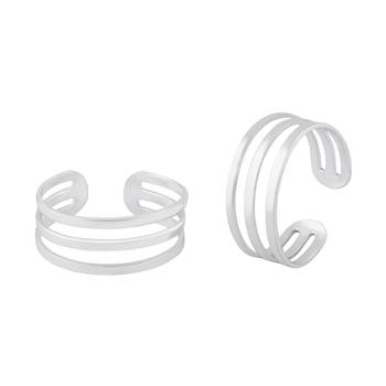 Twisted Wire Toe Rings-TR481  1