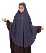 JSDC Women Namazi Wear Polka Dot Printed Stitched Imported Jersey Abaya Hijab Without Sleeves
