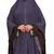 JSDC Women Namazi Wear Polka Dot Printed Stitched Imported Jersey Abaya Hijab Without Sleeves