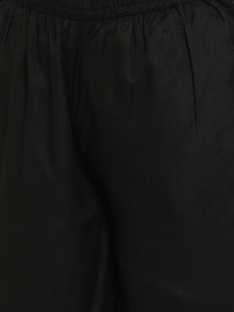 Ardozaa Womens Chanderi Foil Print Straight Kurta Pant Set (Multicolor)