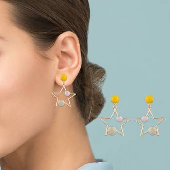 Party Wear Dangle Earring For Women Girl 2