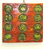 Terracotta Zodiac Plate