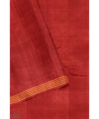 red Patola Silk Saree 3