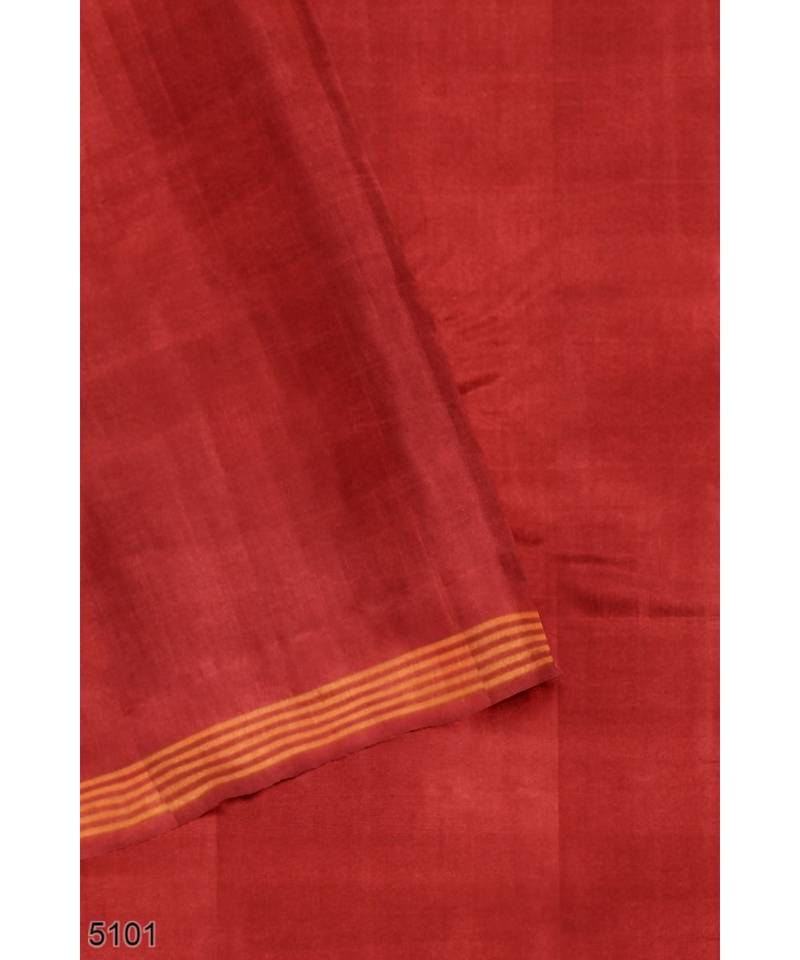 red Patola Silk Saree