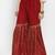 Maroon printed rayon palazzo-pants