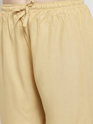 Fawn printed rayon palazzo-pants 5