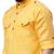 Svanik Yellow Blended Solid Men's Fashion Pathani Kurta