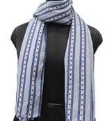 DesiButik Trends Stunning Muslin Fabric Multicolor Printed women scarf/Stoles With Tassels