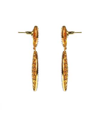 Green Artificial earring 2