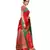 Red Art Silk Printed Saree With Blouse For Women
