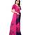 Pink Georgette Printed Saree With Blose For Women