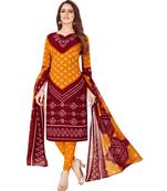 Synthetic printed soft dress material