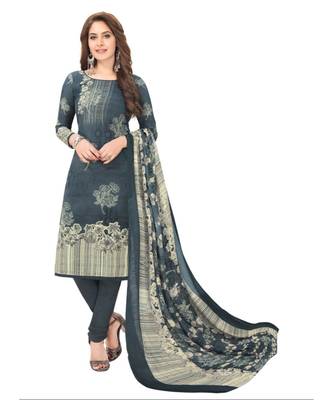 Synthetic printed soft dress material 1