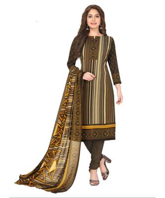 Synthetic printed soft dress material 1
