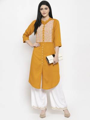 White plain rayon palazzo-pants 2