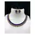 Blue necklaces