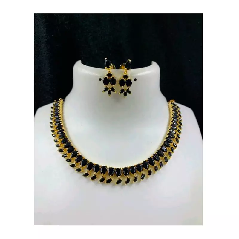 Black necklaces