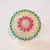RUBY EMERALD FINE AD STUD RING
