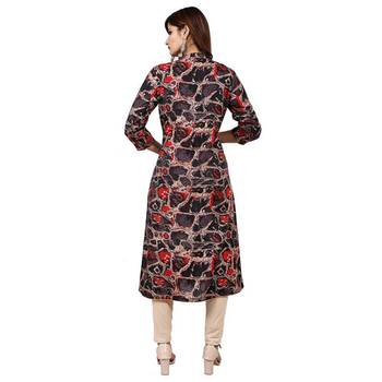 Multicolor printed cotton cotton-kurtis 3