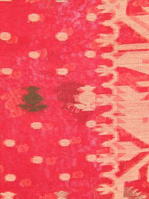 Red Hand Woven Pure Cotton Saree Without Blouse 4