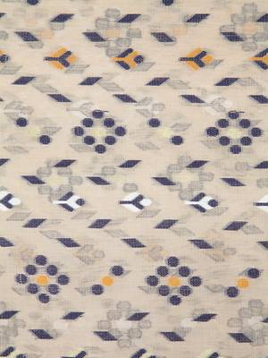 Beige Hand Woven Pure Cotton Saree Without Blouse 4