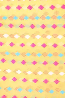 Yellow Hand Woven Pure Cotton Saree Without Blouse
