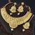 SILVER SHINEExculsive Traditional Gold Plated Designer Choker Set Jewellery Set For Women Girls