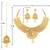 SILVER SHINEExculsive Traditional Gold Plated Designer Choker Set Jewellery Set For Women Girls