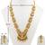 Silver Shine Traditional Gold Plated Temple Set With Choker Necklace Jewellery Set For Women Men