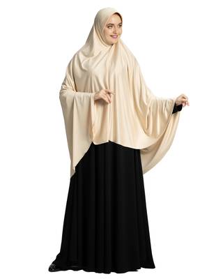 Mehar Hijab's Modest Women's Long Hijab iCRA Feel Good Fabric ZAKIA HIJAB Size -L 3