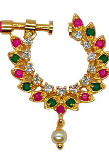 Multicolor nose-ring