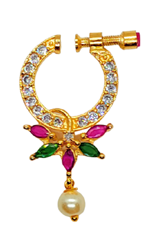 Multicolor nose-ring