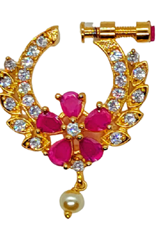 Multicolor nose-ring