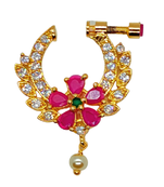 Multicolor nose-ring