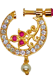 Multicolor nose-ring