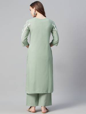 Grey printed cotton cotton-kurtis 3