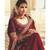 wine silkparty wear sarees