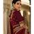 wine silkparty wear sarees
