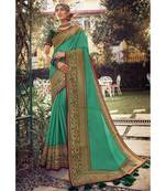 green pure_shimmerbridal sarees